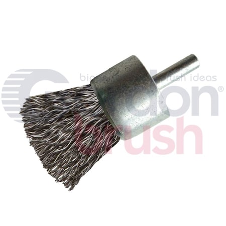 Gordon Brush 0.006 Stainless Steel End Brush, PK6 EB14 SS6